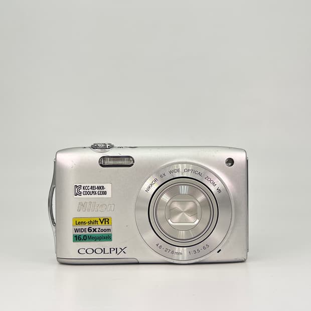 니콘 쿨픽스 Nikon COOLPIX S3300 실버