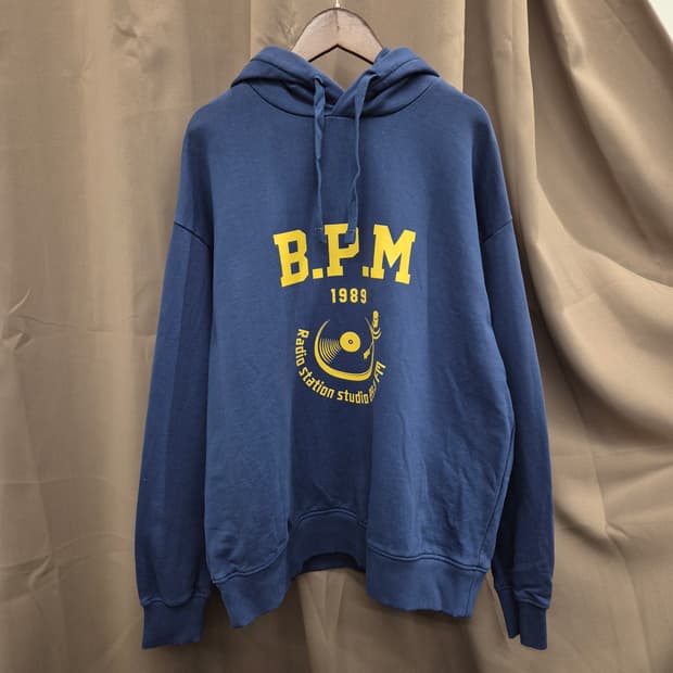 빈폴 BPM 1989 프린팅 후드티 100