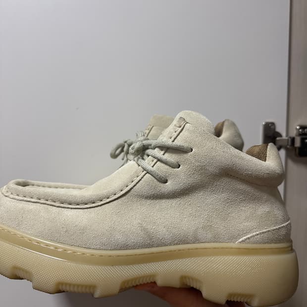 버버리 스웨이드 데저트 부츠 코쿤 부츠 44.5