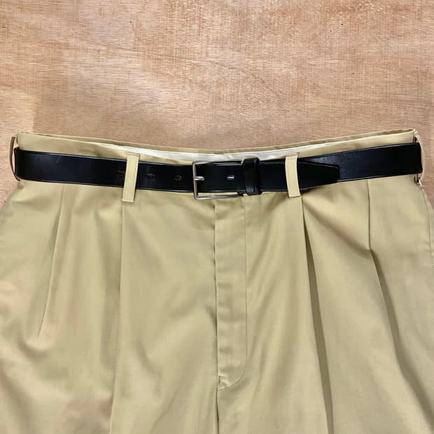 VTG dreesy leather belt 빈티지 드레시 벨트