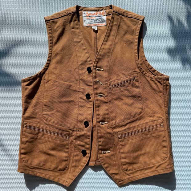 슈가케인 브라운 덕 캔버스 워크 베스트