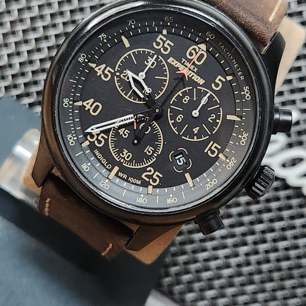 # TIMEX [타이맥스] 익스패디션 크로노그래프 남성명품시계 급처