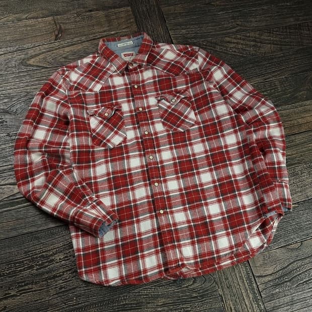 [리바이스] 레드 체크 웨스턴 셔츠 M17808