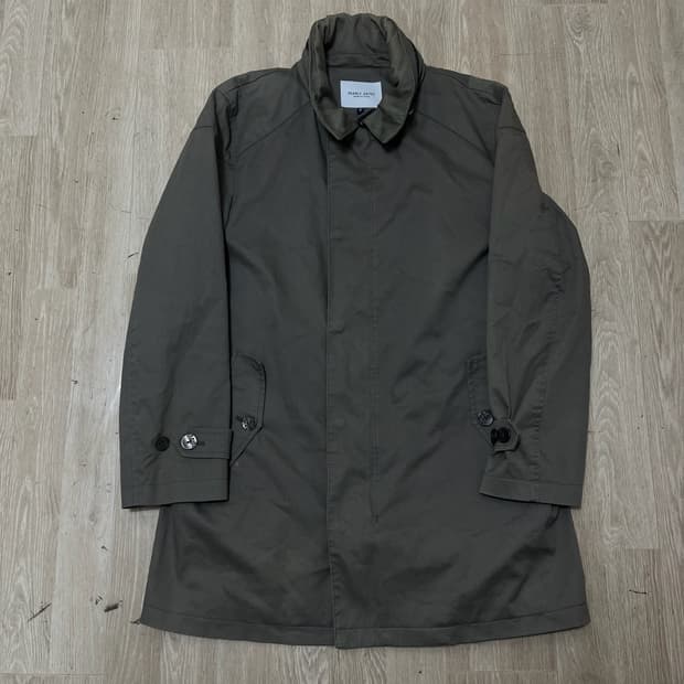 파리게이츠 울 안감 카라 트렌치코트 6사이즈 