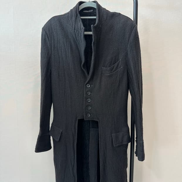 요지야마모토 뿌르옴므 울 코트 (런웨이 피스)