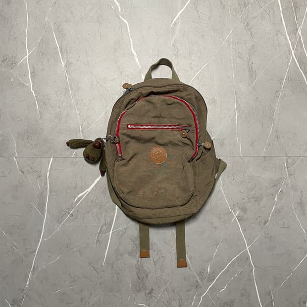 팔로워 특가 키플링 브라운 카키 고릴라 키링 미니 백팩 가방