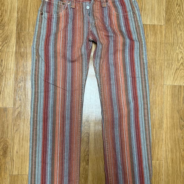 일판 희귀패턴 리바이스 901 캐피탈 무드