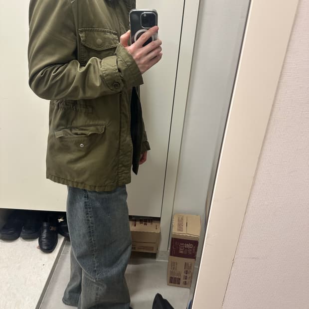 꼼데가르송 옴므 필드 자켓