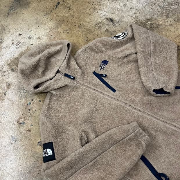 노스페이스 베이지 브라운 후리스