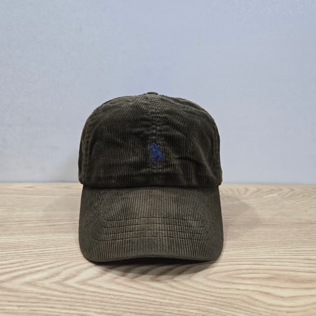 OS 폴로랄프로렌 코듀로이 볼캡 브라운