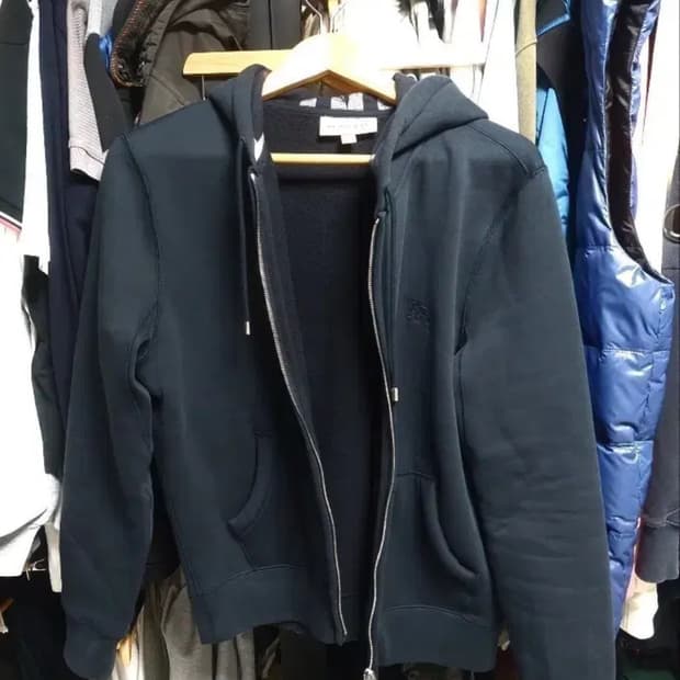 버버리 클레이든 후드집업(급처