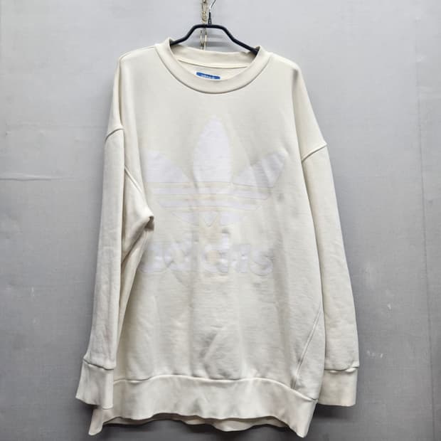 아디다스 빅로고 맨투맨 2XL