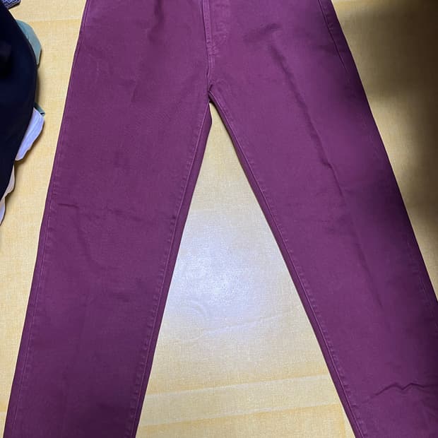 슈프림 버건디 팬츠 30