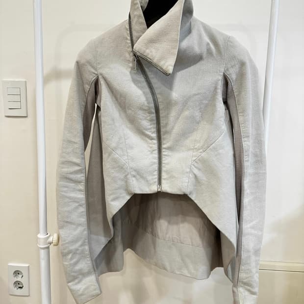 릭오웬스 하이넥 자켓 런웨이 피스