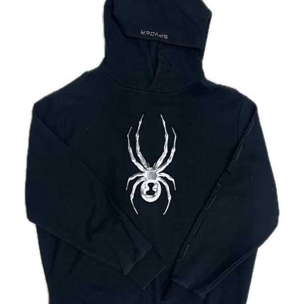스파이더 SPYDER 후드티 블랙 S사이즈