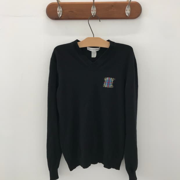 comme des garcons SHIRT v-neck knit
