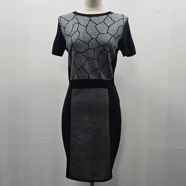 1331 IT MICHAA 잇미샤 니트 원피스 55사이즈 / 슬림핏 하객
