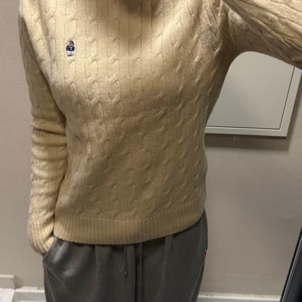 티니위니 아이보리 니트 m