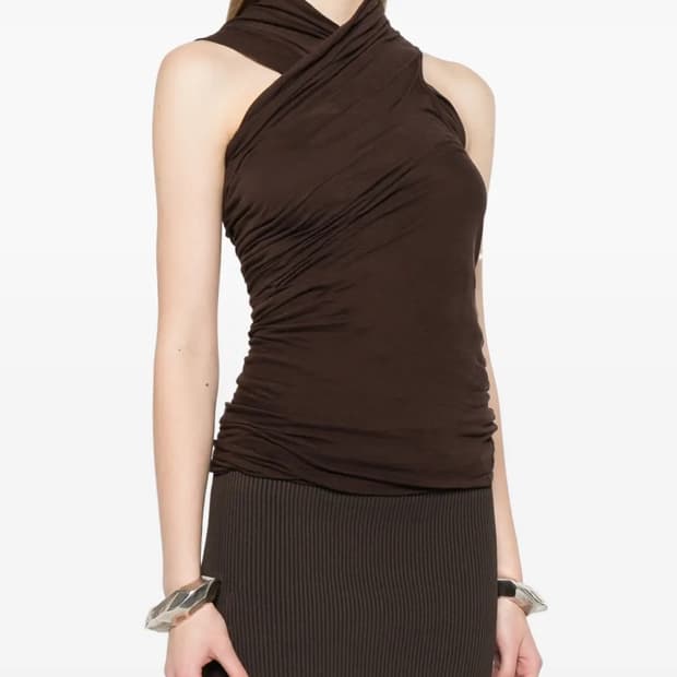 [새상품] Rick Owens s/s25 할리우드 바나나 탑