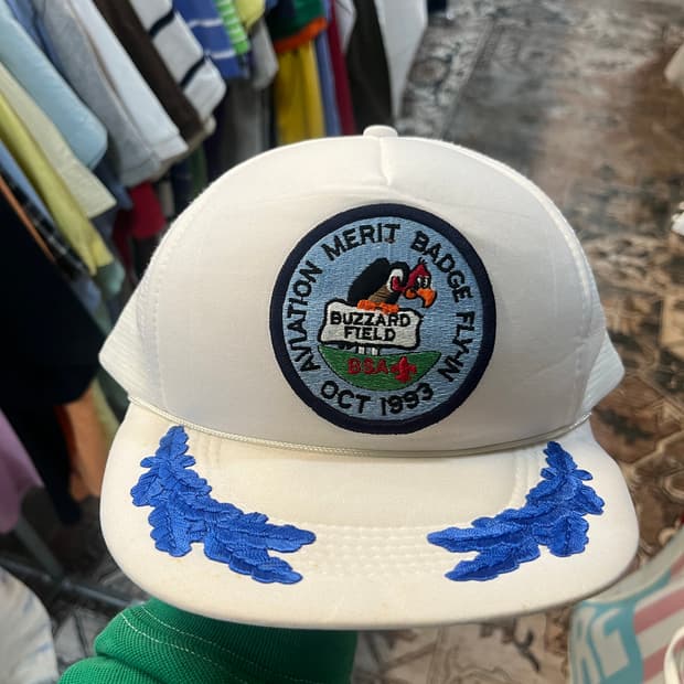 90s 와펜 빈티지 트러커캡 볼캡 스냅백