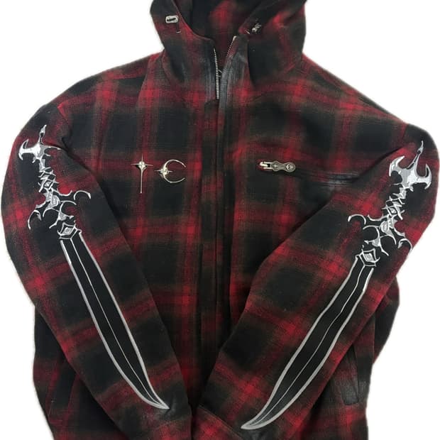 떠그클럽 아랍스워드 후드집업 1size