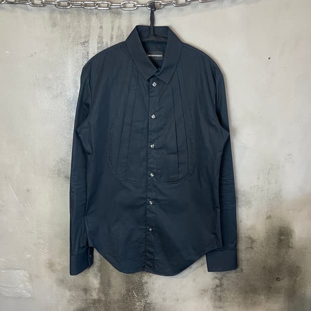 엠포리오 아르마니 플리츠 셔츠