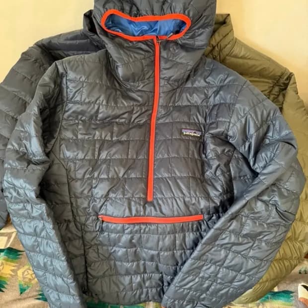 파타고니아 나노 퍼프 아노락 후드 맨즈s