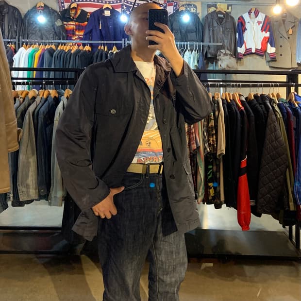 베르사체 90s 나일론 헌팅 자켓 XL