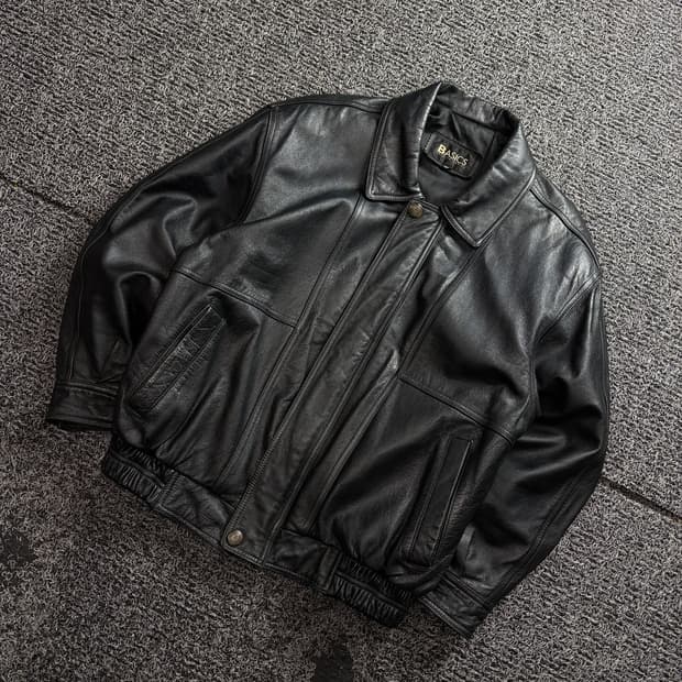 빈티지 아카이브 카우하이드 소가죽 레더 자켓 3023