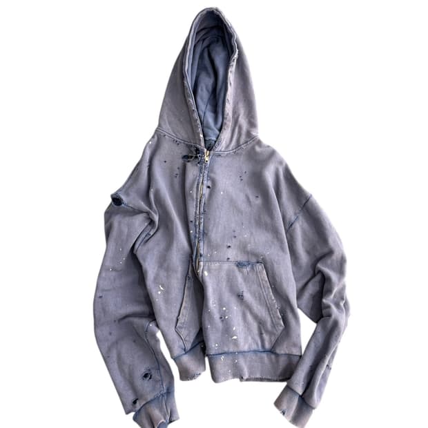 빈티지 커스텀 후드집업