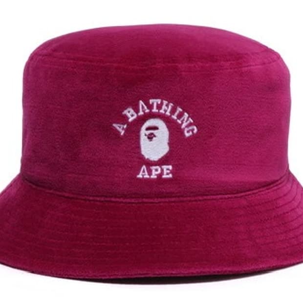 베이프 원포인트 버킷햇 ONE POINT BUCKET HAT