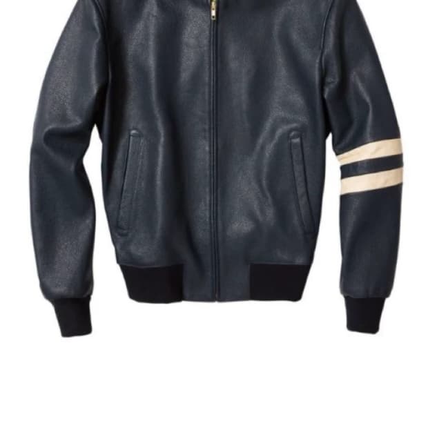 양가죽 블루종자켓