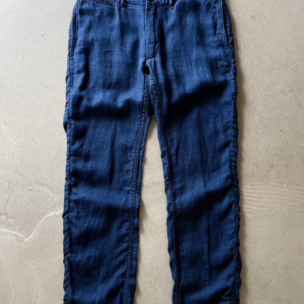 Niche. Indigo Linen Pants