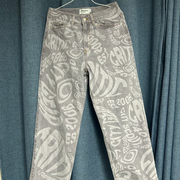 CRITIC® 워싱 퍼플 데님 