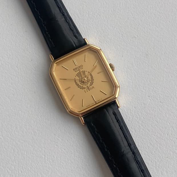Seiko 세이코 쿼츠 골드 레이디스