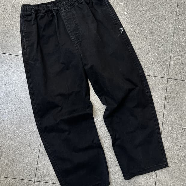 스투시 브러쉬드 비치 팬츠