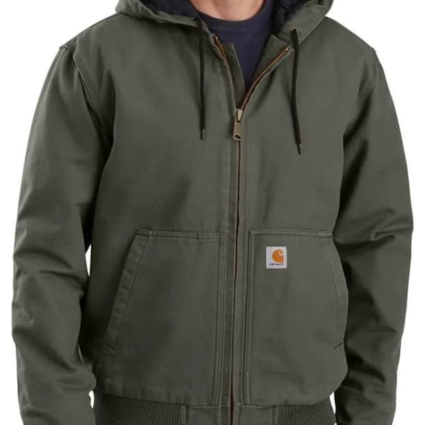 칼하트 J130 모스그린 덕 액티브 자켓