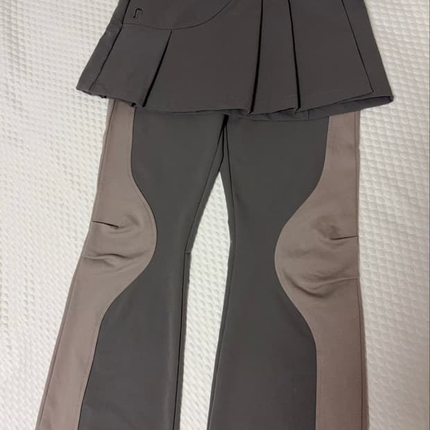 오호스 투웨이 스커트 팬츠 2-way pleats skirt pant