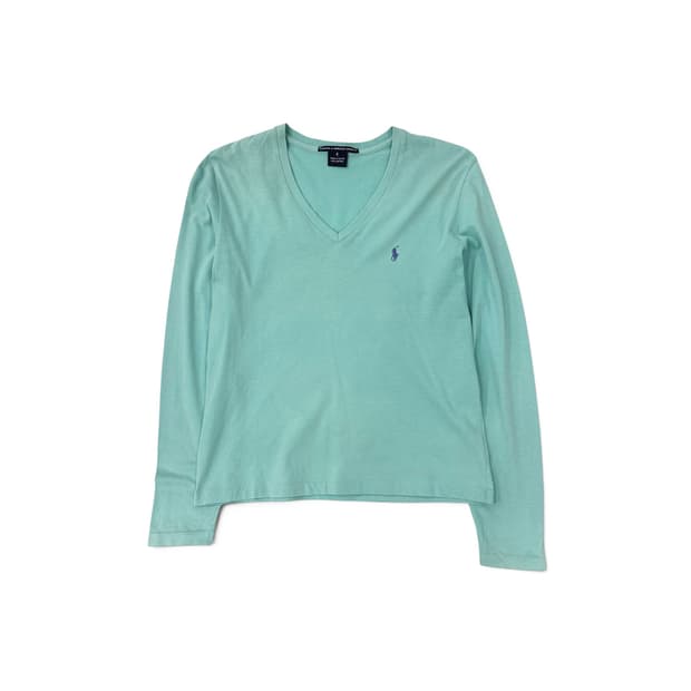 Polo, Mint Long Sleeve T-Shirt