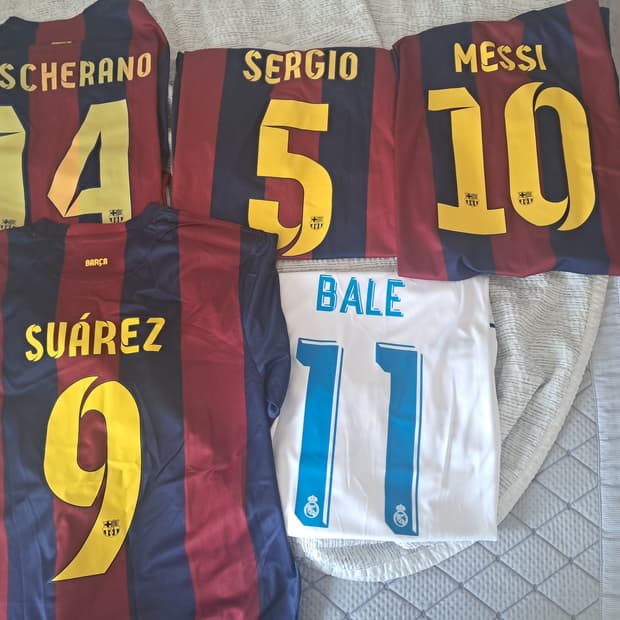 14-15 바르셀로나,17-18 레알 마드리드 유니폼 판매