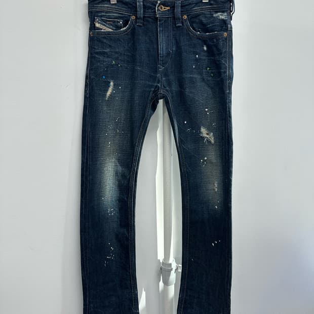 DIESEL THANAZ PAINT JEANS