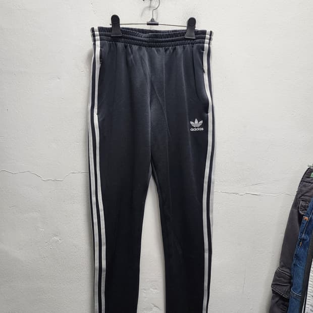아디다스 두꺼운 베켄바우어 트레이닝 바지 