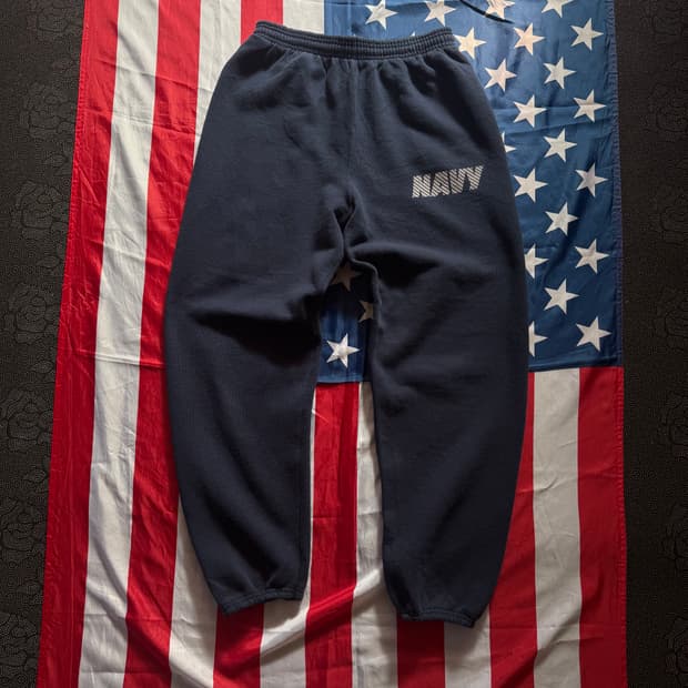 [military] 밀리터리 미 해군 navy 스웻팬츠 -11