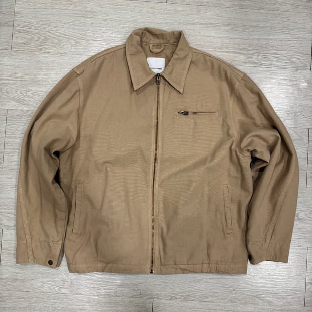 Le17Septembre 르17 오버 다잉 데님 자켓 베이지