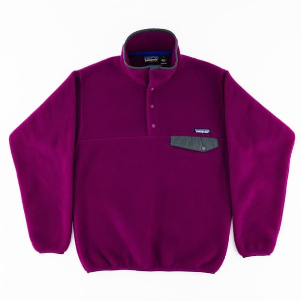 99FW 파타고니아 신칠라 스냅-T 퍼플/그레이 USA