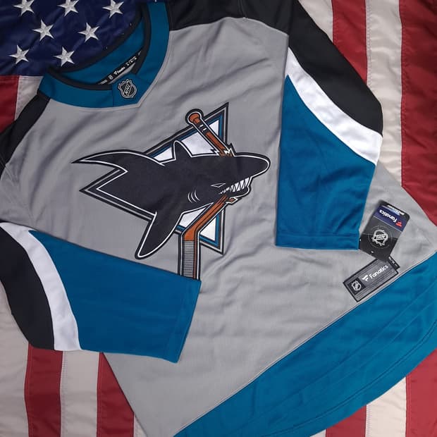 택새제품 오리지날 NHL X 파나틱스 하키져지