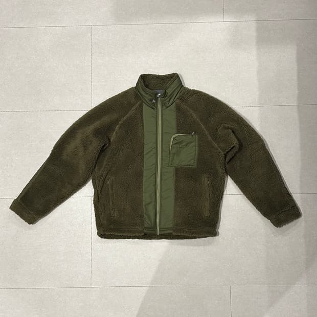 [M] 마모트캐피탈 24FW 보아 플리스 자켓 올리브