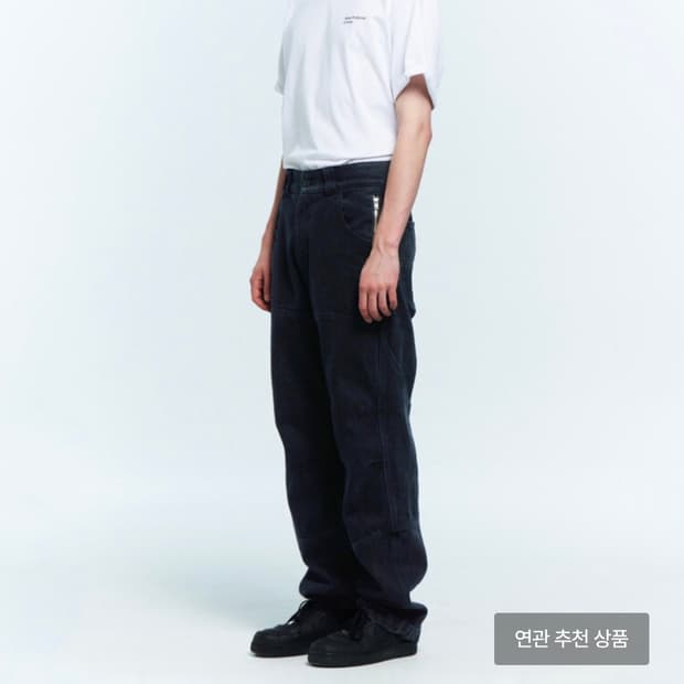 MPa CALF POCKET PANTS (BLACK)