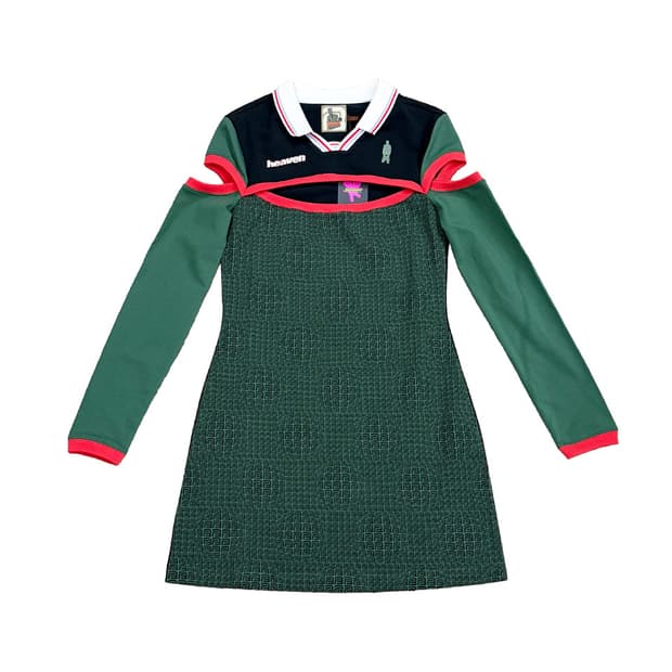 헤븐 바라간 슬릿 원피스