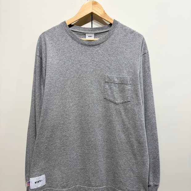 WTAPS 더블탭스 포켓 롱슬리브